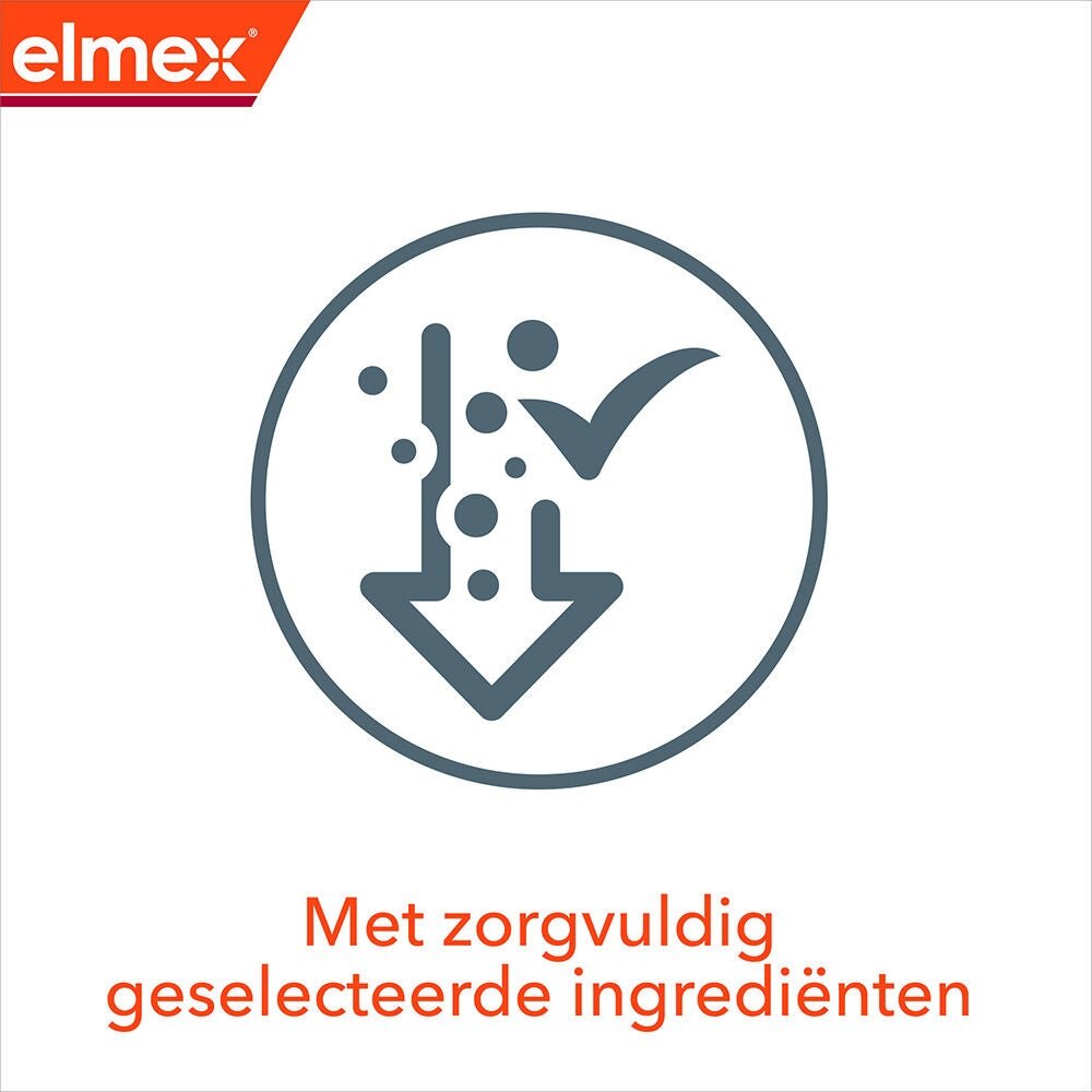 pictogram van een pijl die naar beneden wijst, vergezeld van de tekst met zorgvuldig geselecteerde ingrediënt